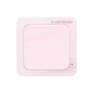 HEALYN™ Silicone Foam Dressing with Border – Pink Color