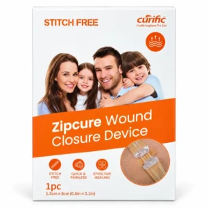 Zipcure Skin Closure Device